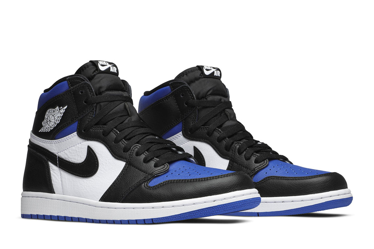 Retro 1 High OG Sneakers — Royal Toe — 555088-041
