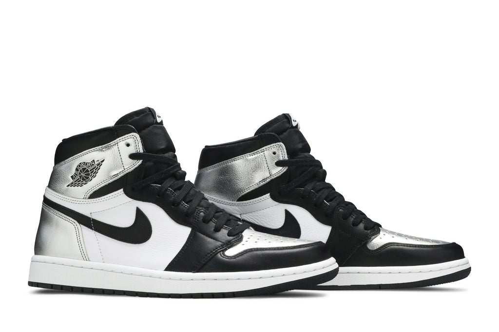 Retro 1 High OG Sneakers — Silver Toe — CD0461-001