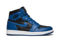 Retro 1 High OG Sneakers — Dark Marina Blue — 555088-404