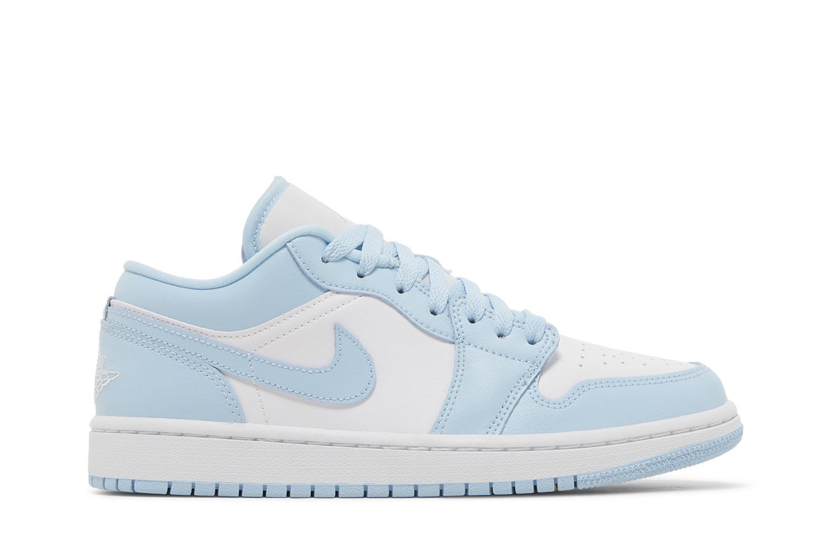 Retro 1 Low Sneakers — Ice Blue — DC0774-141