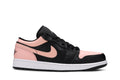 Retro 1 Low Sneakers — Crimson Tint — 553558-034