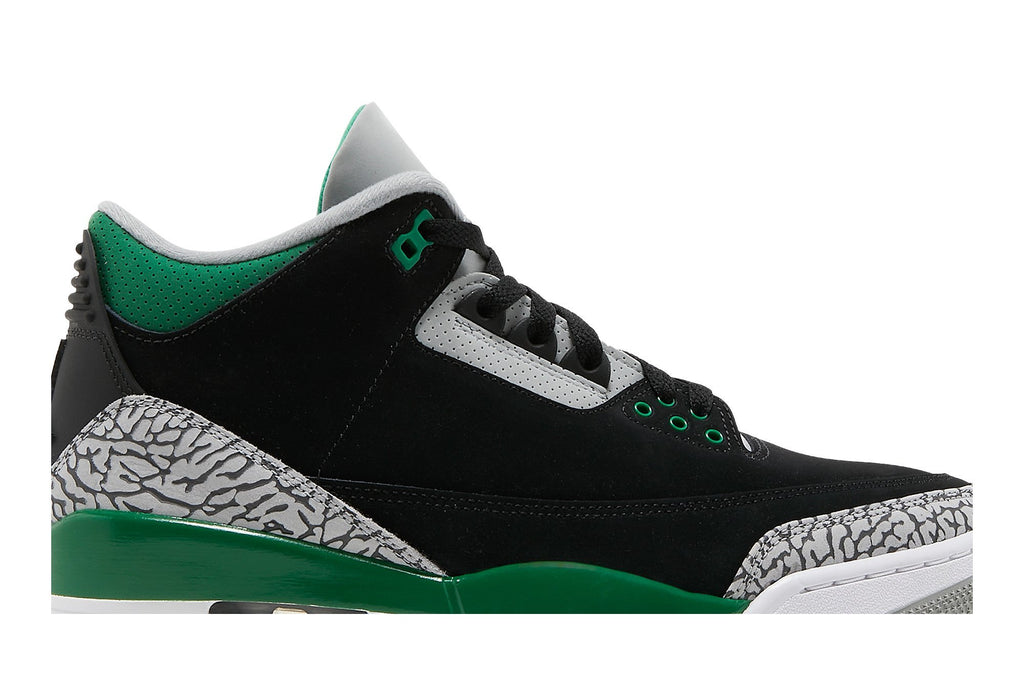 Retro 3 Sneakers — Pine Green — CT8532-030