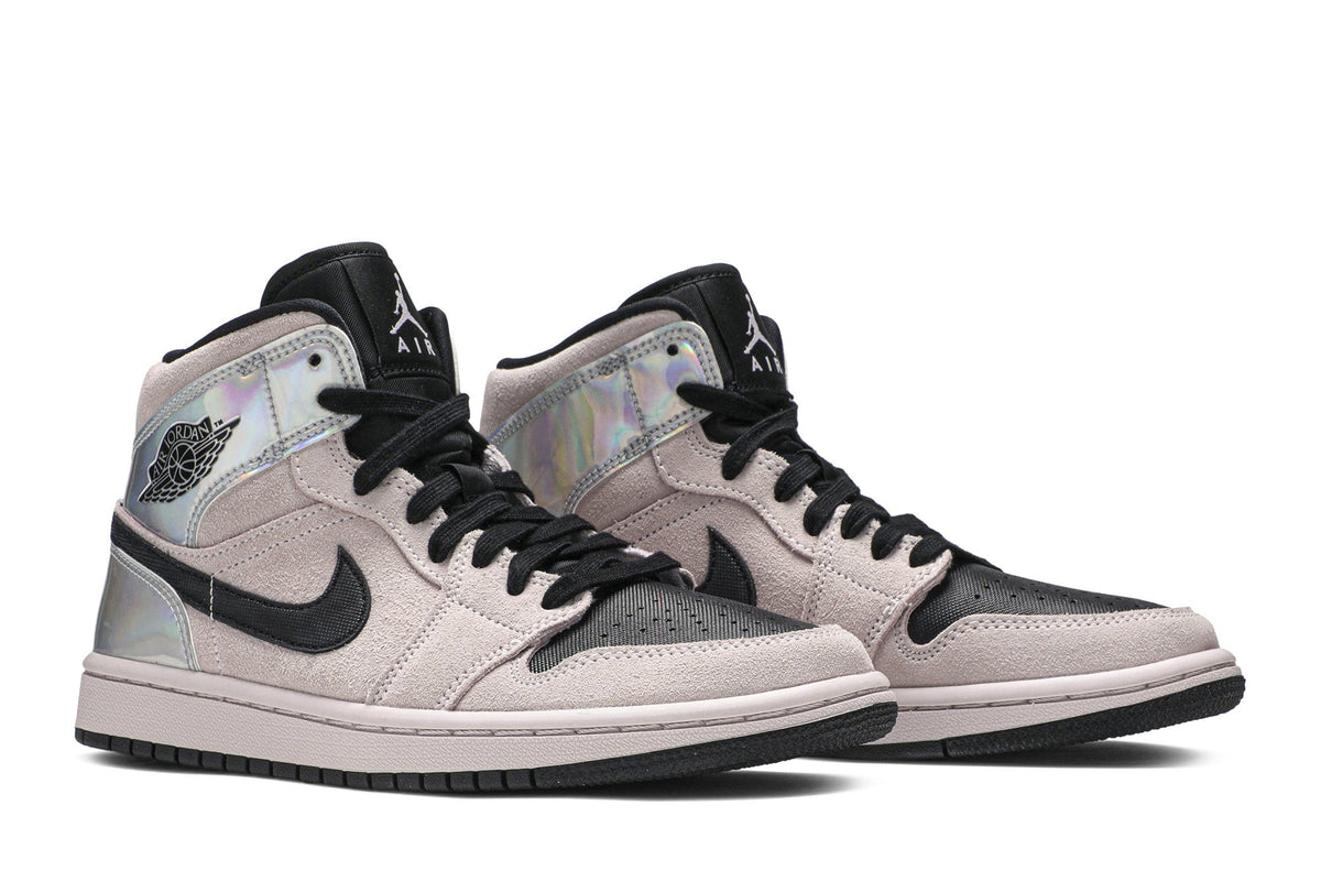 Retro 1 Mid Sneakers — Iridescent — BQ6472-602
