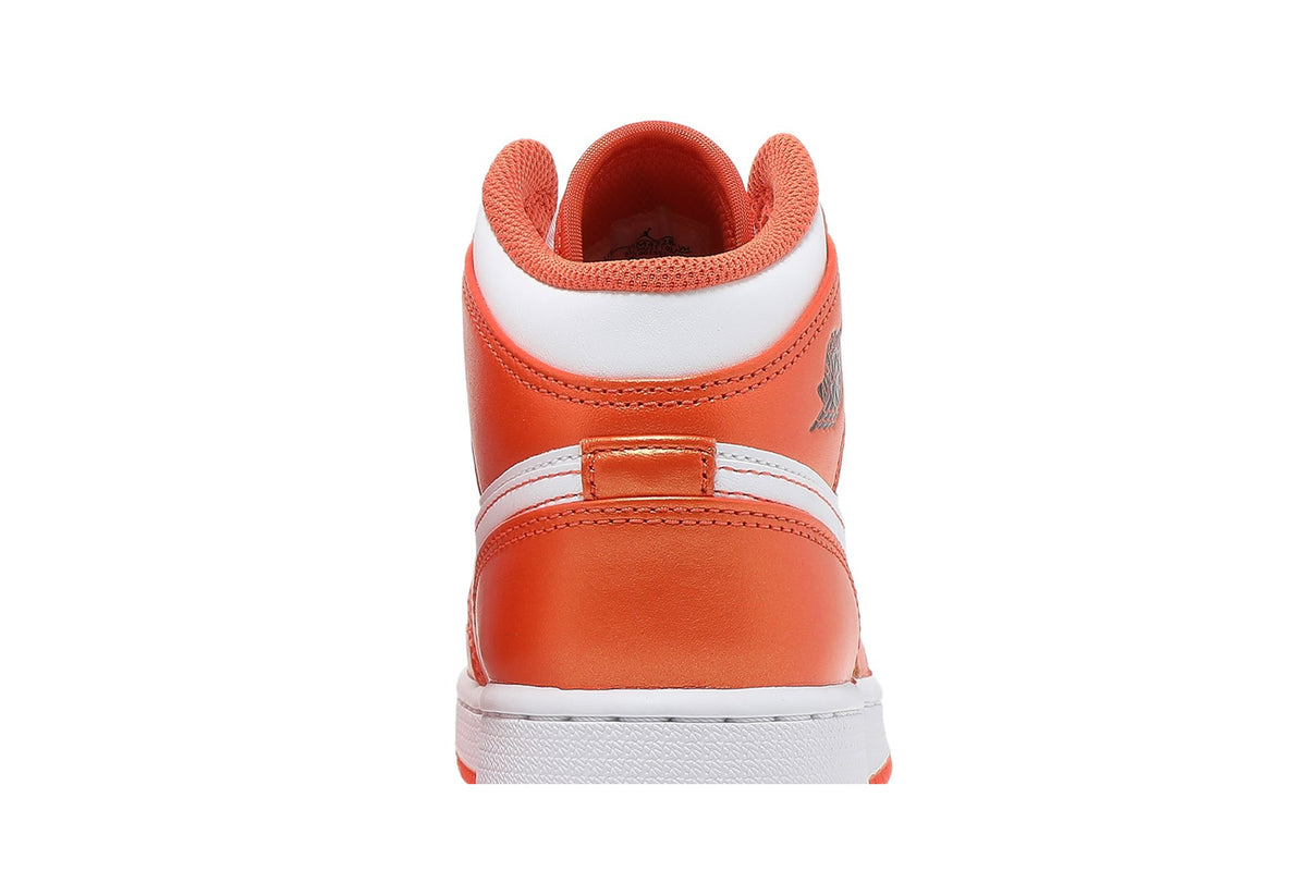 Retro 1 Mid SE GS Sneakers — Electro Orange — DM4228-800
