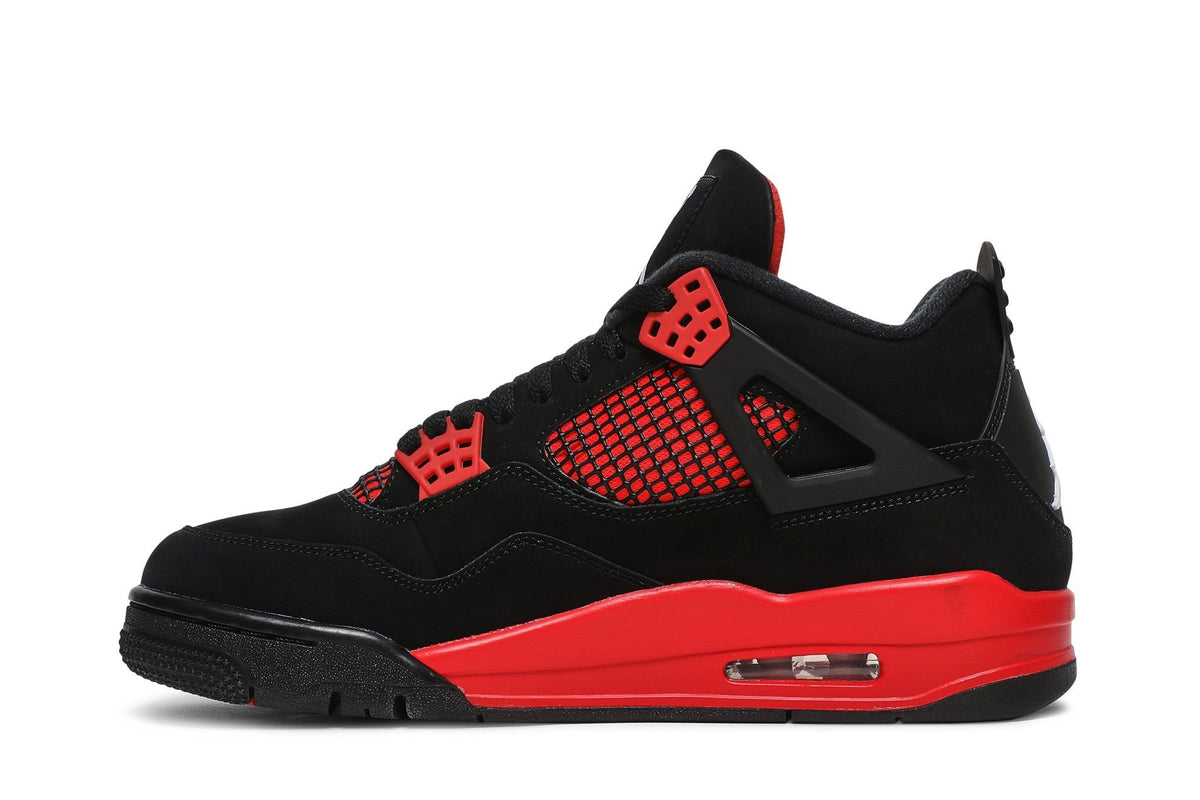 Retro 4 Sneakers — Red Thunder — CT8527-016