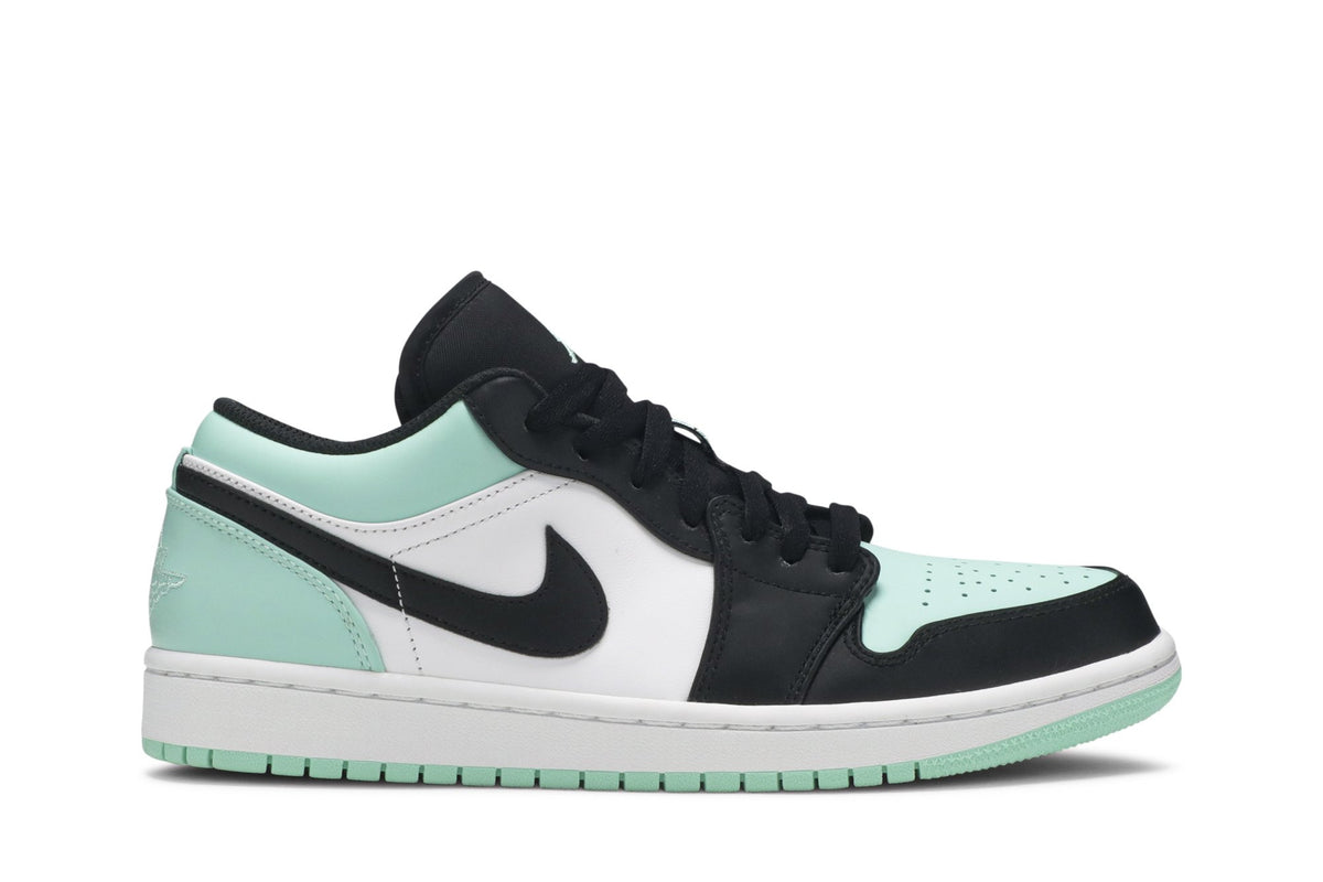 Retro 1 Low Sneakers — Emerald — 553558-117