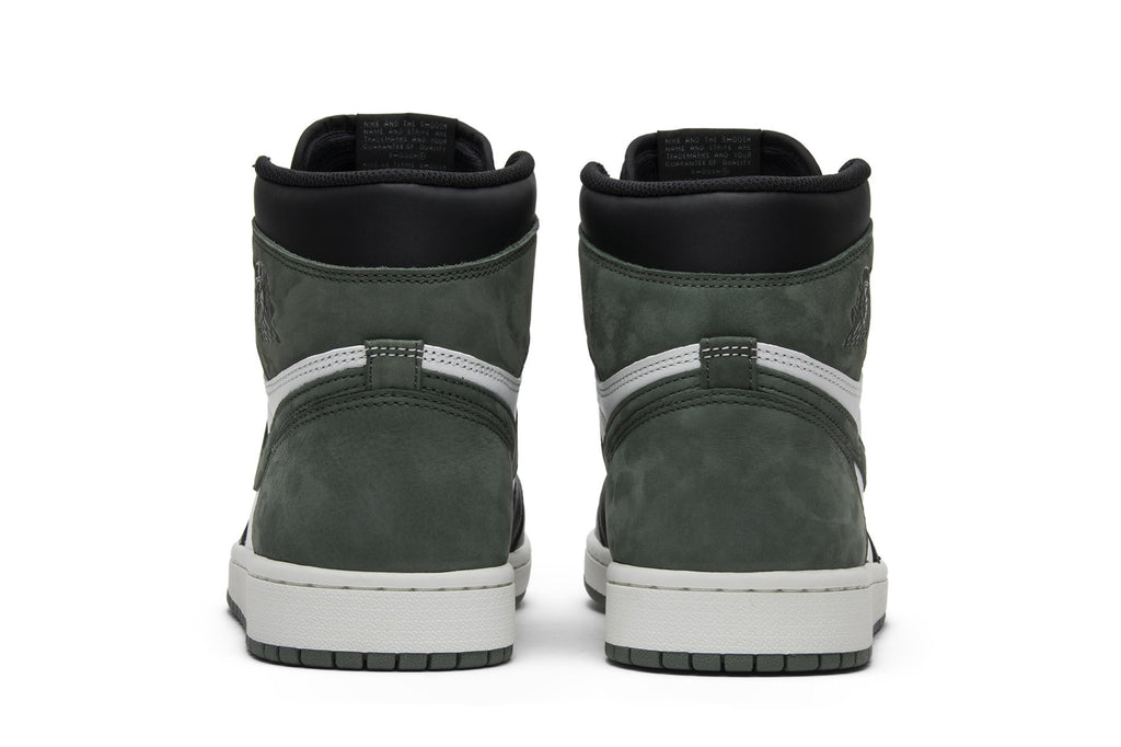 Retro 1 High OG Sneakers — Clay Green — 555088-135