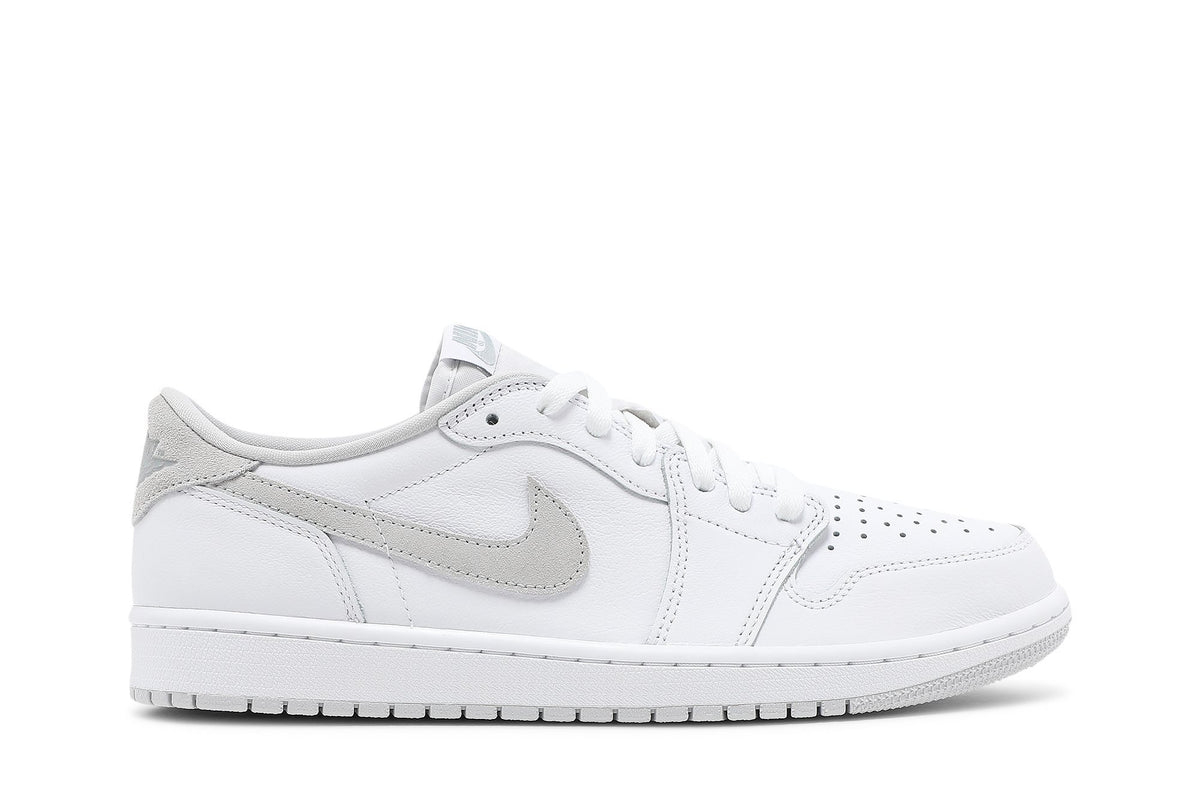Retro 1 Low OG Sneakers — Neutral Grey — CZ0790-100