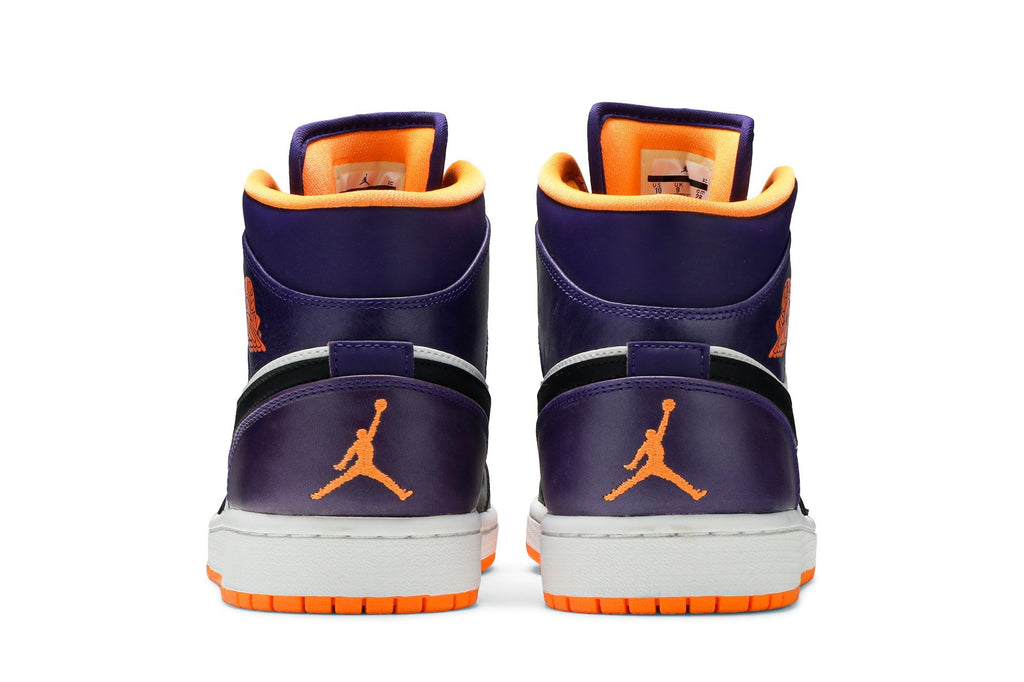 Retro 1 Mid Sneakers — Phoenix Suns — 554724-117