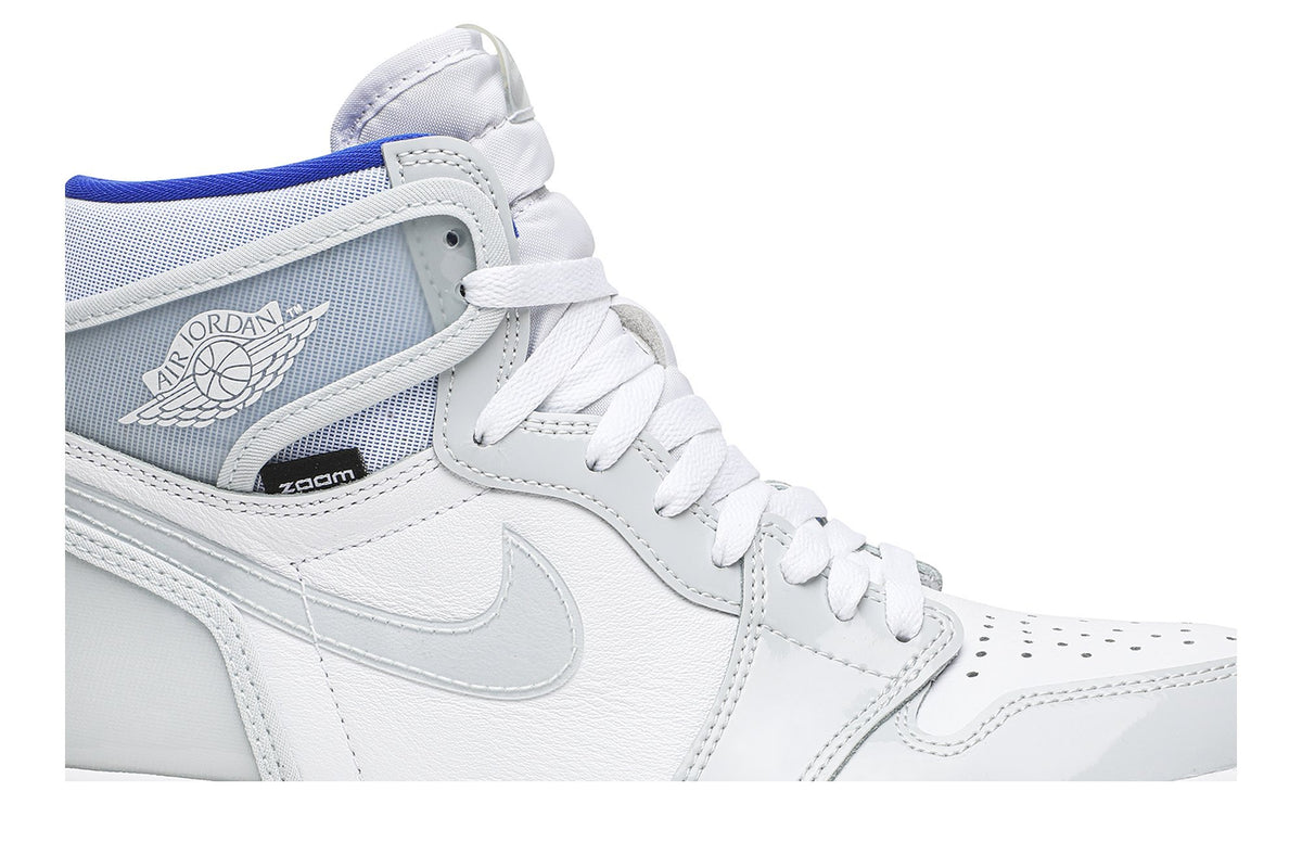 Retro 1 High Zoom Sneakers — Racer Blue — CK6637-104