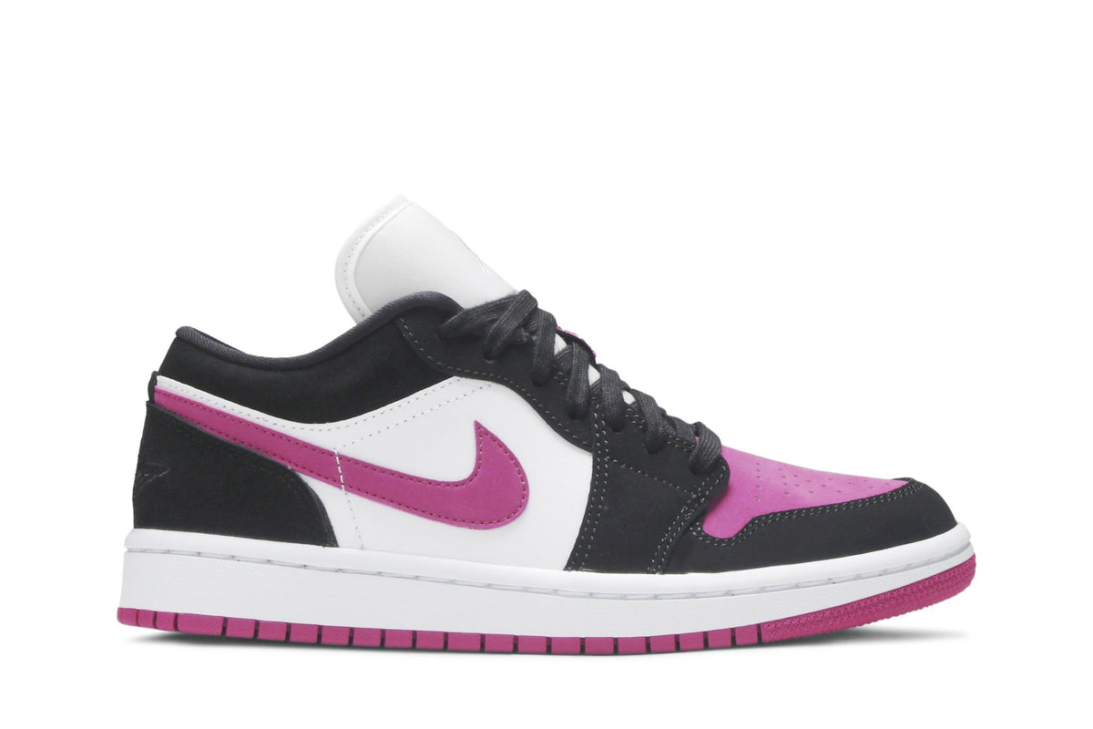 Retro 1 Sneakers — Black Cactus Flower — DC0774-005