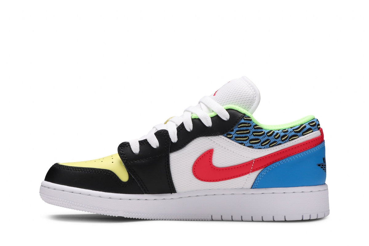 Retro 1 Low GS Sneakers — Funky Patterns — DH5927-006