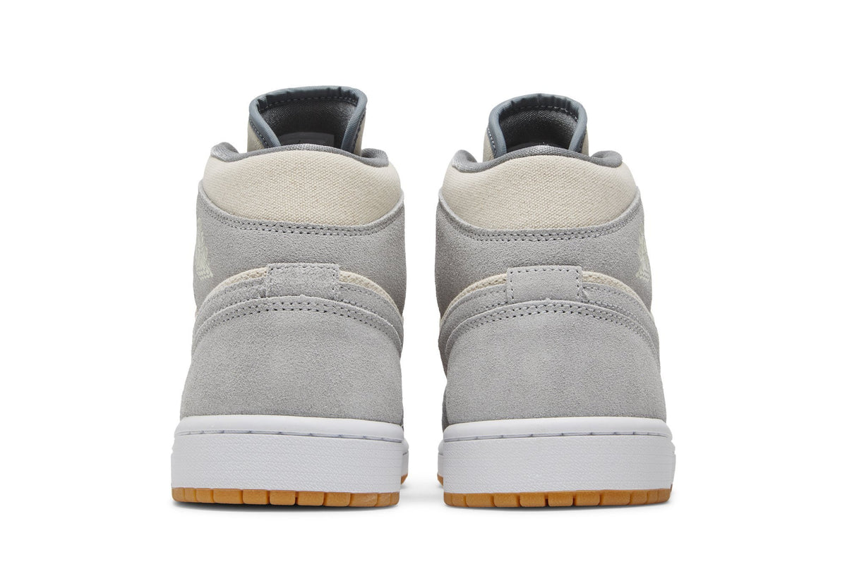 Retro 1 Mid SE Sneakers — Coconut Milk Particle Grey — DN4281-100
