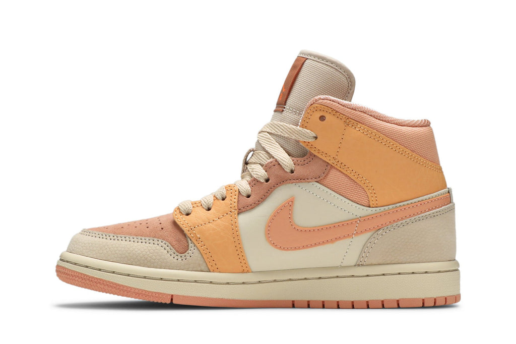 Retro 1 Mid Sneakers — Apricot — DH4270-800