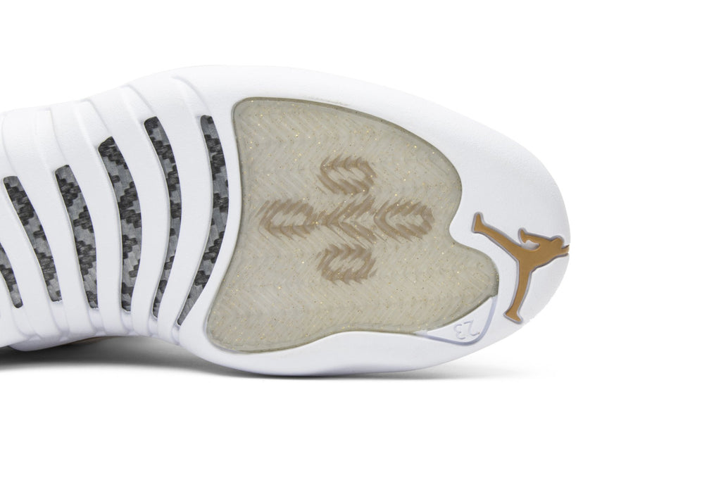 OVO Collaboration — Retro 12 Sneakers — White — 873864-102