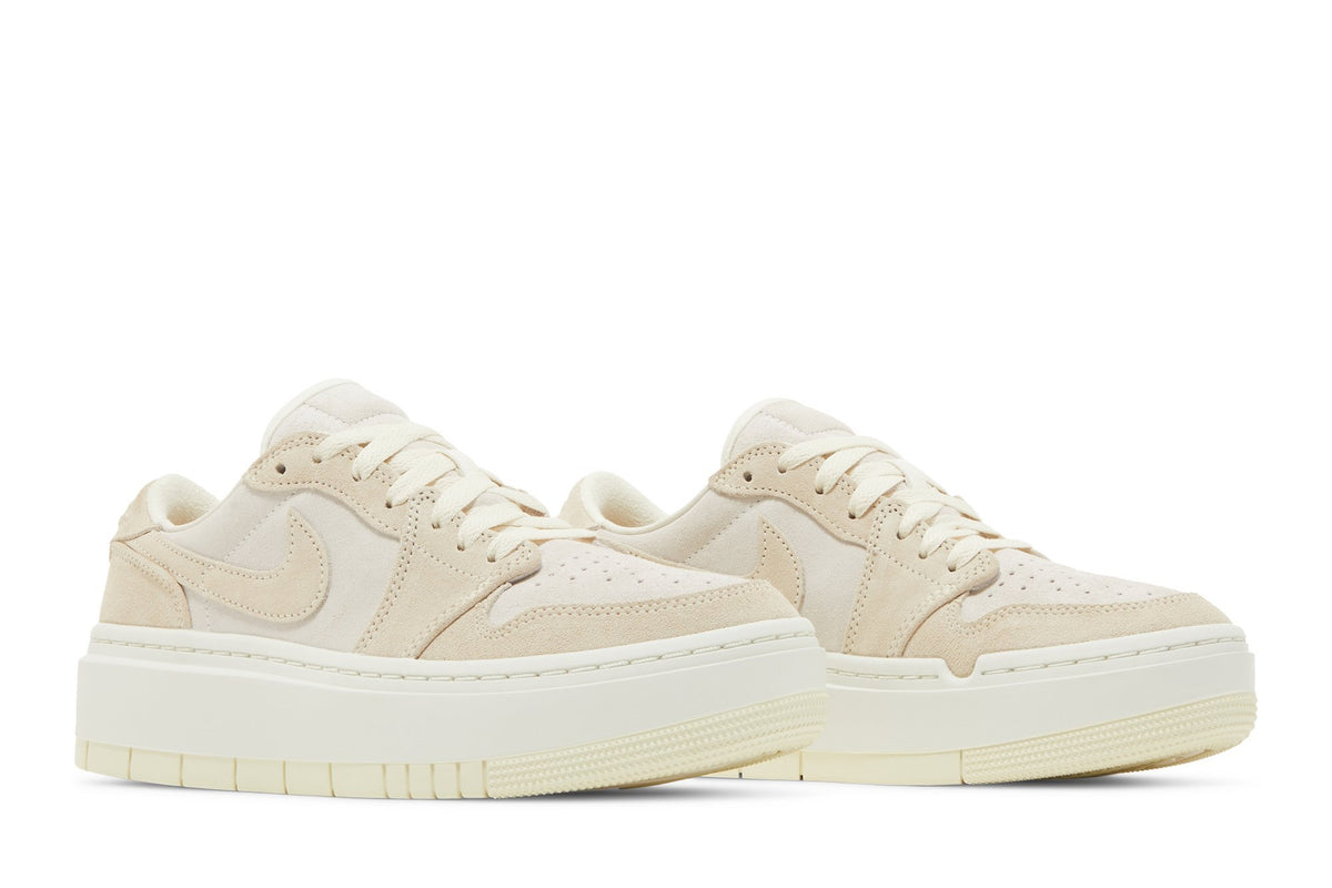 Retro 1 Elevate Low Sneakers — Coconut Milk — DH7004-101