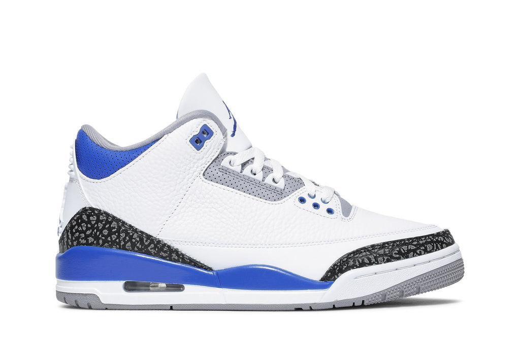 Retro 3 Sneakers — Racer Blue — CT8532-145