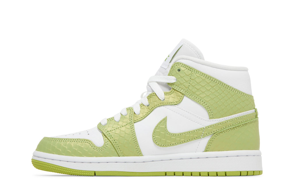 Retro 1 Mid SE Sneakers — Green Python — DV2959-113
