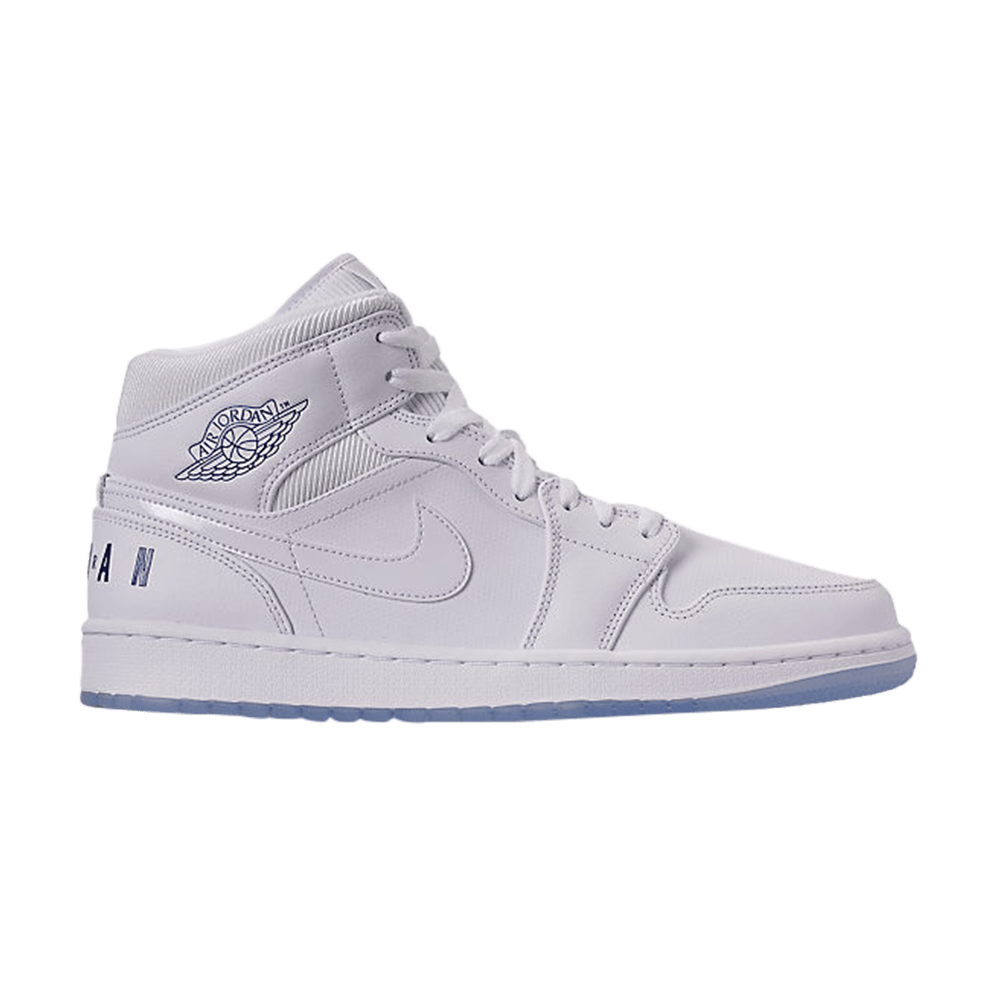 Retro 1 Mid Sneakers — White Concord — BQ6578-100