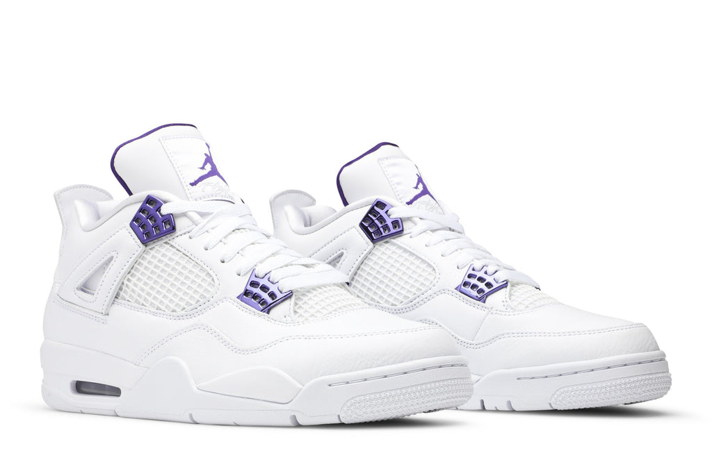 Retro 4 Sneakers — Purple Metallic — CT8527-115