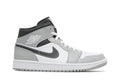 Retro 1 Mid Sneakers — Light Smoke Grey — 554724-078