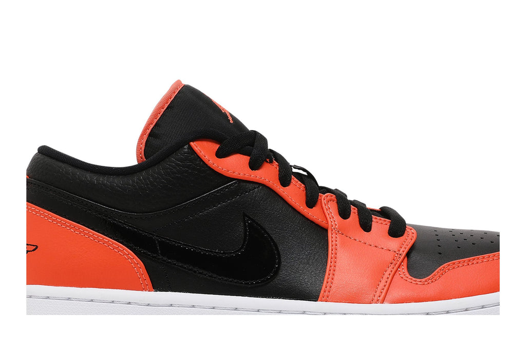Retro 1 Low SE Sneakers — Black Turf Orange — CK3022-008
