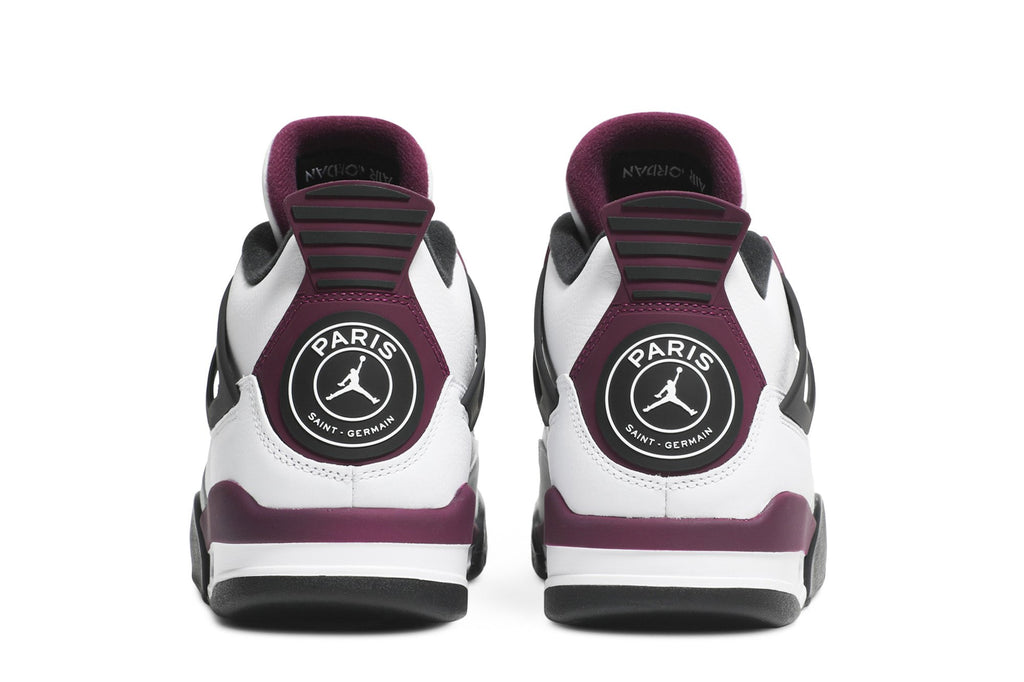 Paris Saint-Germain Collaboration — Retro 4 Sneakers — Bordeaux — CZ5624-100