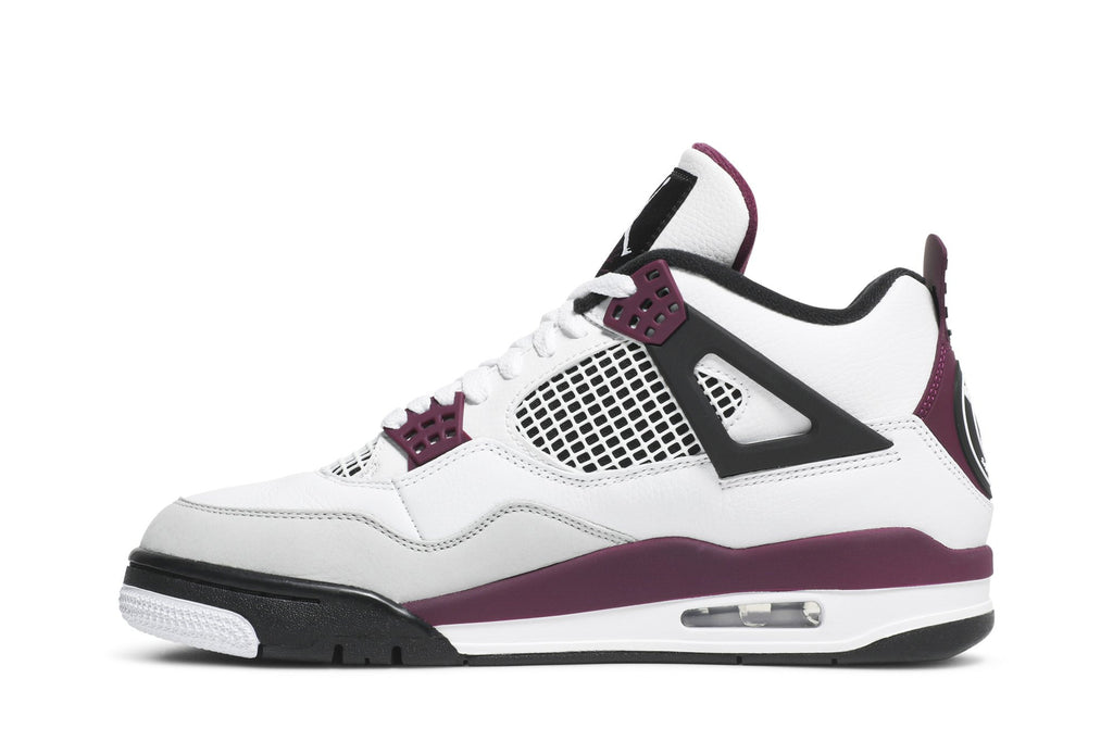 Paris Saint-Germain Collaboration — Retro 4 Sneakers — Bordeaux — CZ5624-100