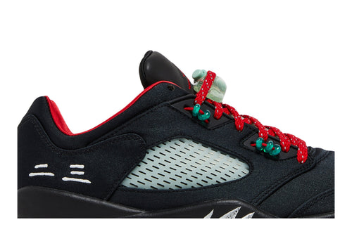 CLOT Collaboration — Retro 5 Low Sneakers — Jade — DM4640-036