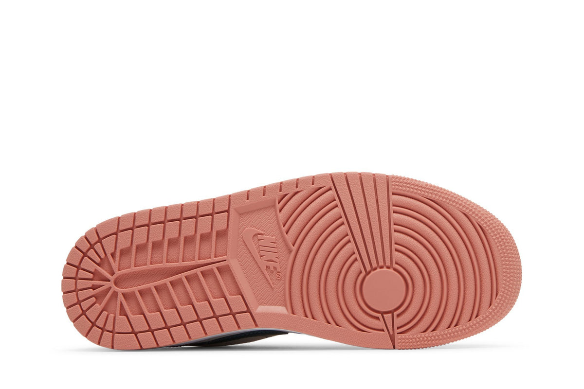 Retro 1 Low Sneakers — Light Madder Root — DC0774-800