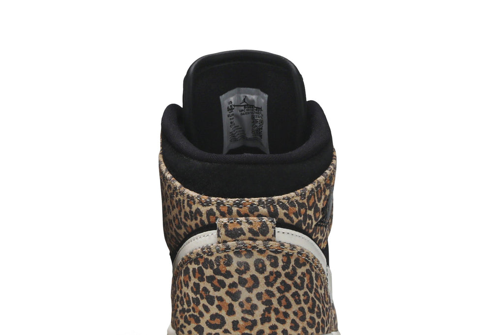 Retro 1 Mid SE GS Sneakers — Leopard — BQ6931-021