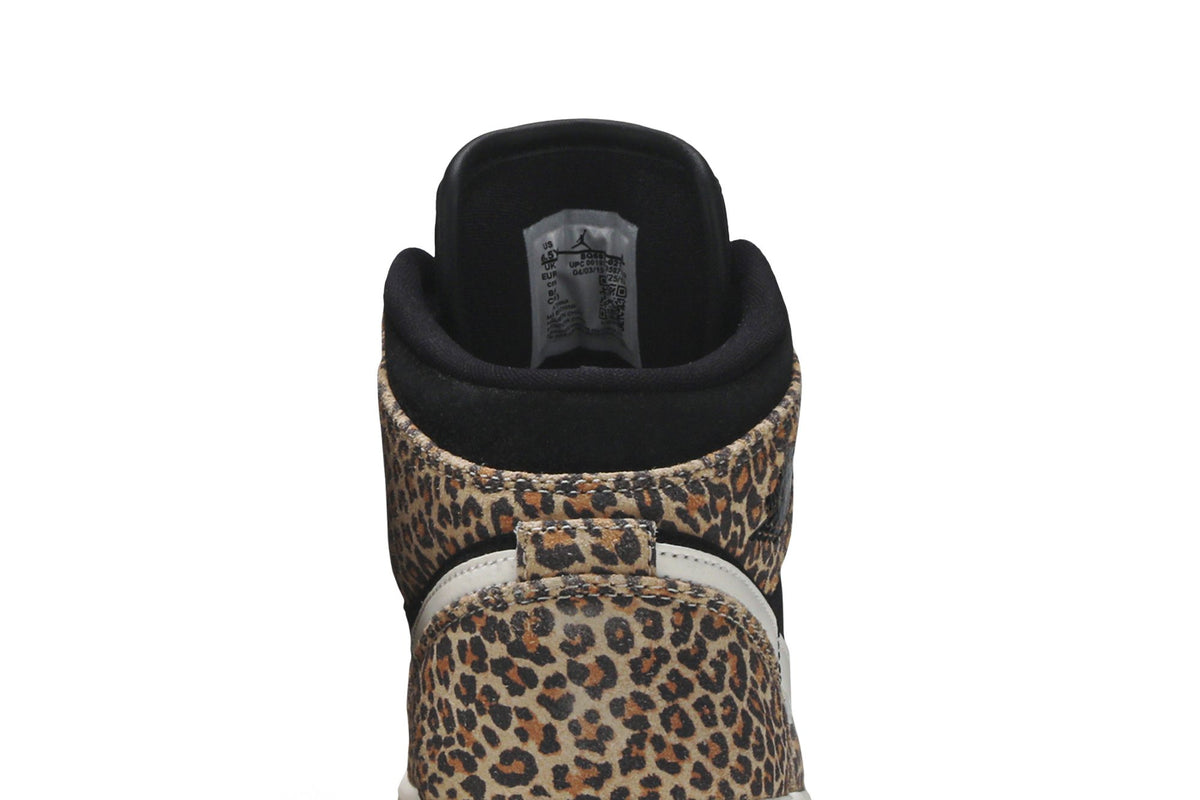 Retro 1 Mid SE GS Sneakers — Leopard — BQ6931-021