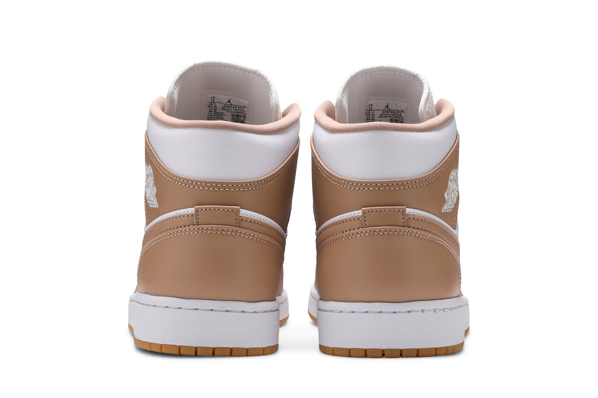 Retro 1 Mid Sneakers — Tan Gum — 554724-271