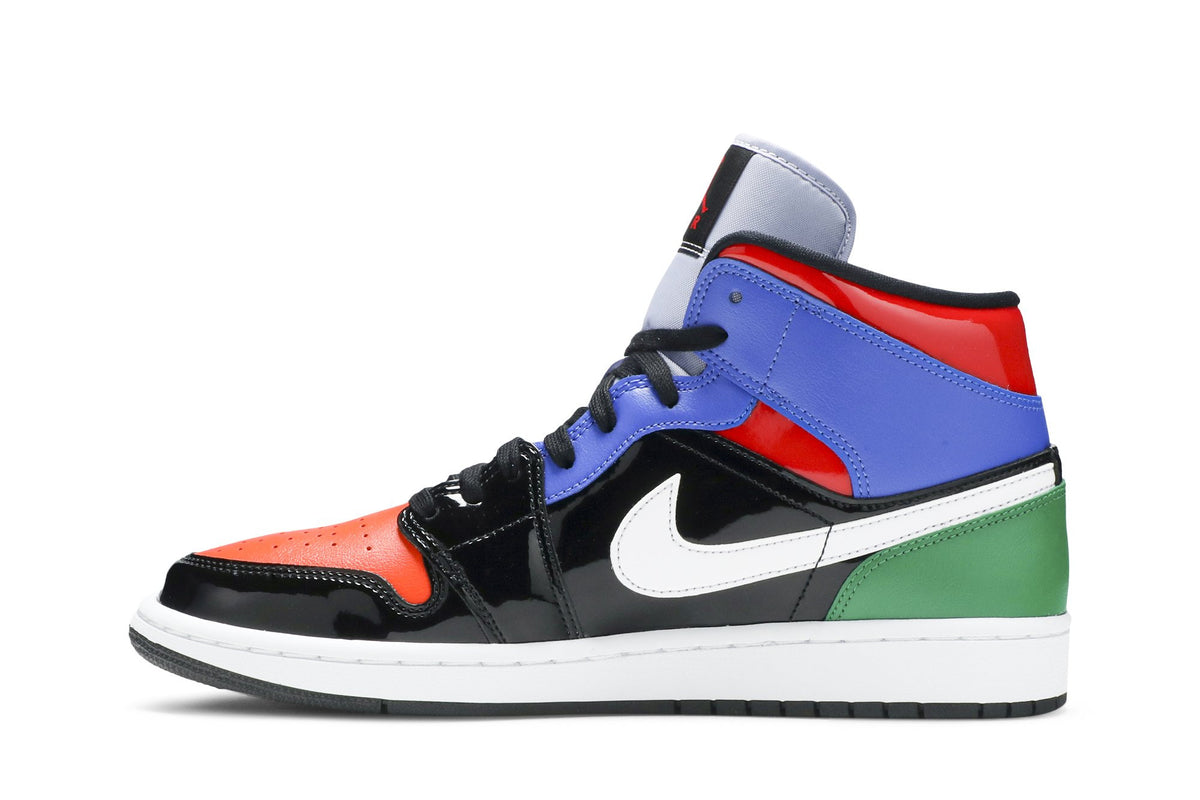 Retro 1 Mid SE Sneakers — Multi Patent — CV5276-001
