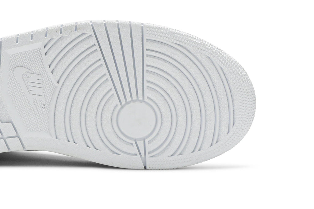 Retro 1 Mid Sneakers — Triple White — 554724-130