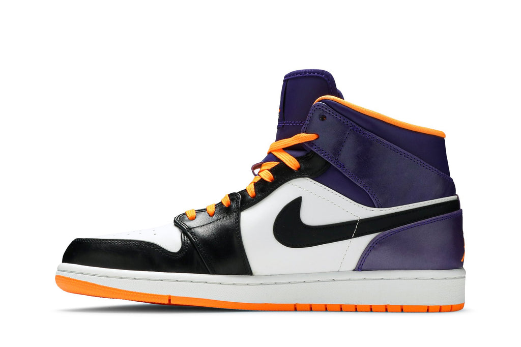 Retro 1 Mid Sneakers — Phoenix Suns — 554724-117