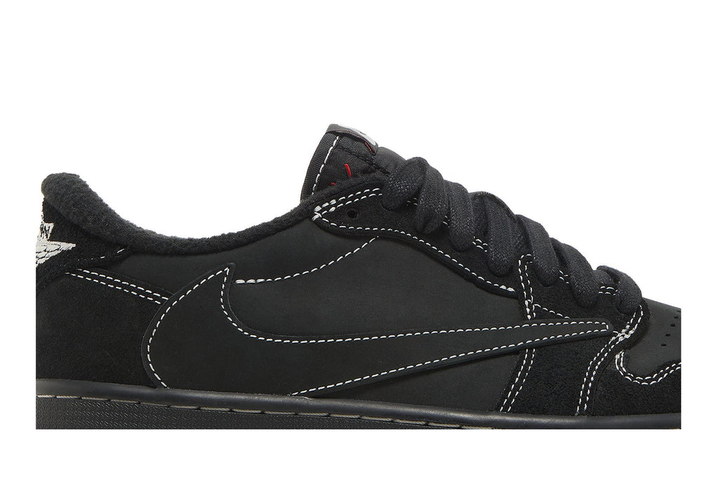 Travis Scott Collaboration — Retro 1 Low OG SP Sneakers — Black Phantom — DM7866-001