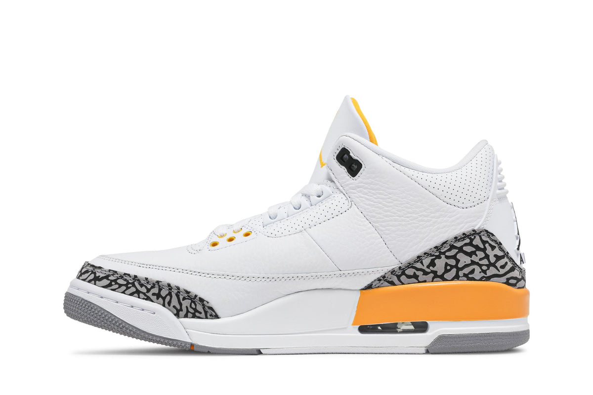Retro 3 Sneakers — Laser Orange — CK9246-108