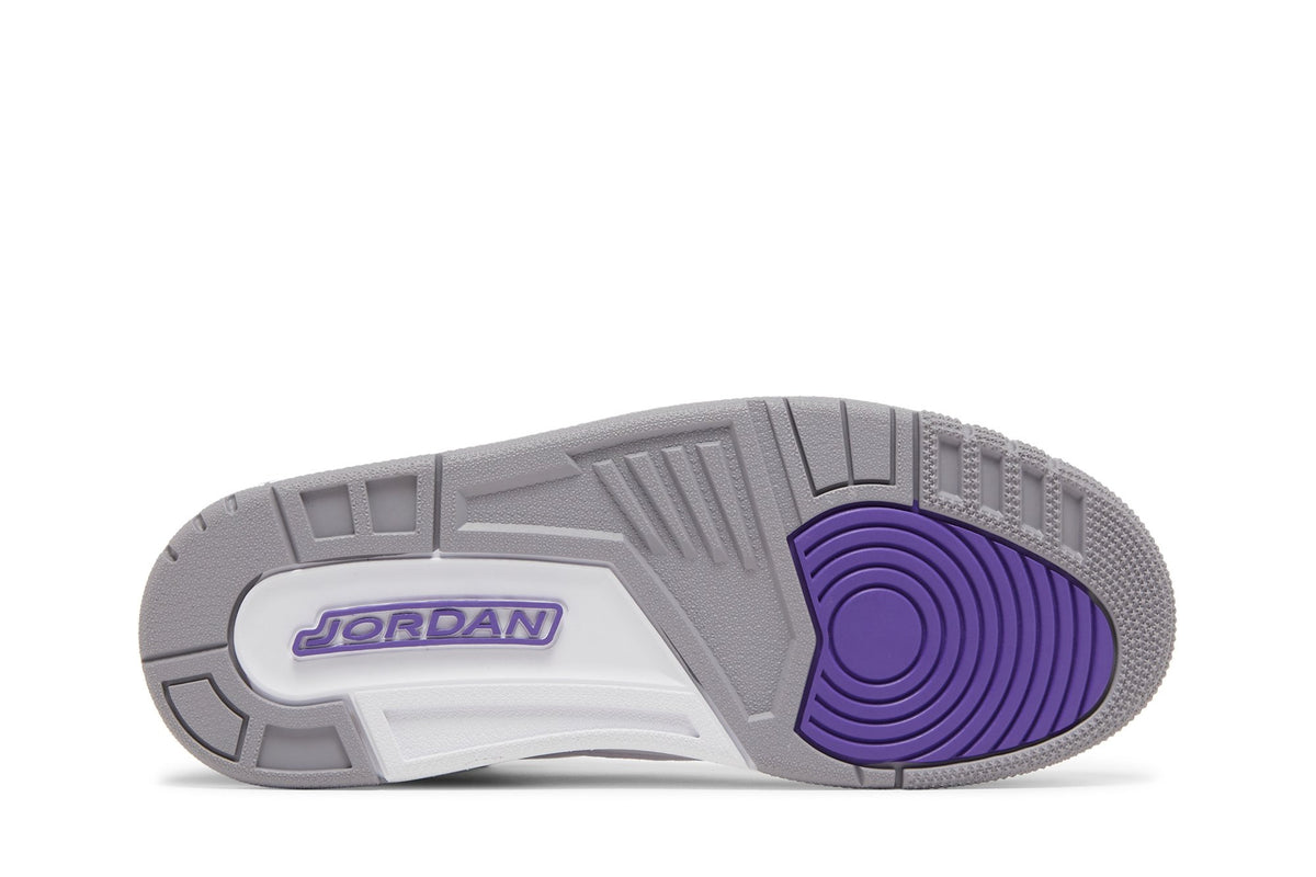 Retro 3 Sneakers — Dark Iris — CT8532-105