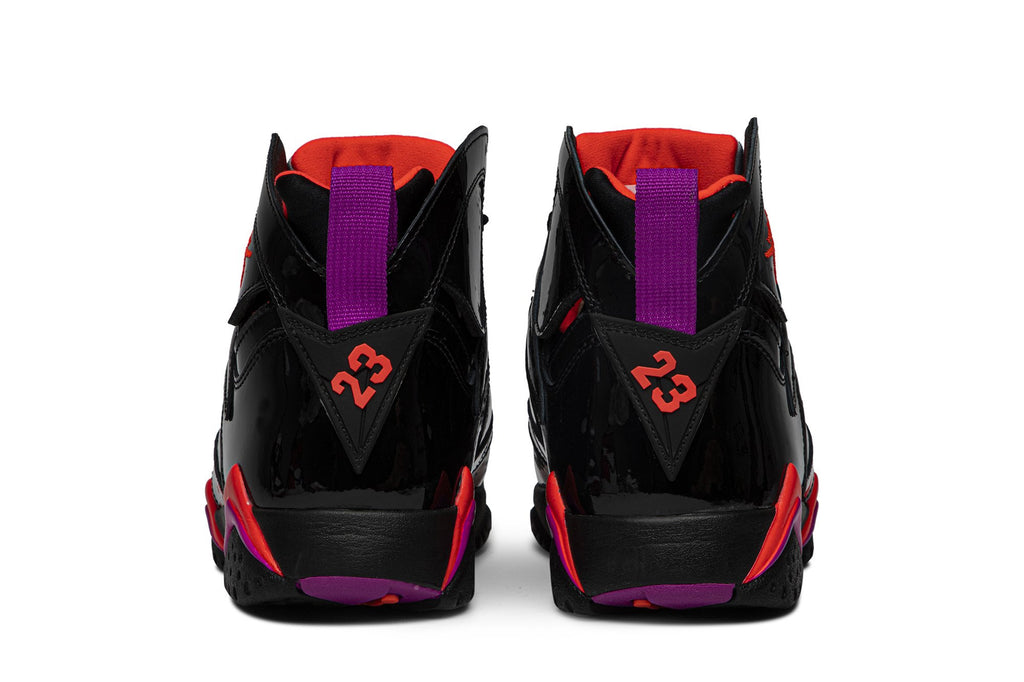 Retro 7 Sneakers — Black Gloss — 313358-006