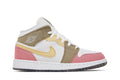 Retro 1 Mid SE GS Sneakers — Pastel Grind — DJ0338-100