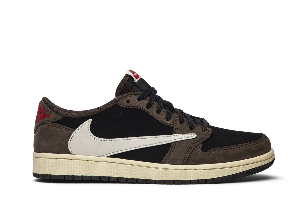 Travis Scott Collaboration — Retro 1 Low Sneakers — Mocha — CQ4277-001