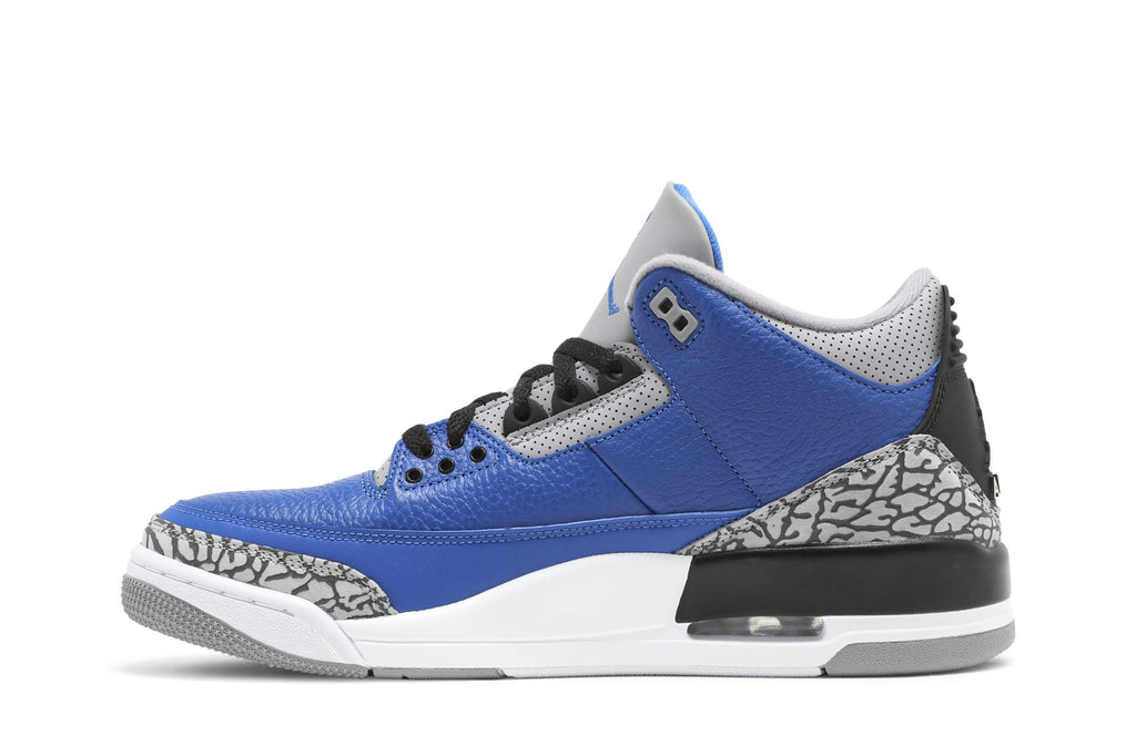 Retro 3 Sneakers — Varsity Royal — CT8532-400