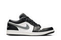 Retro 1 Low Sneakers — Black Medium Grey — 553558-040