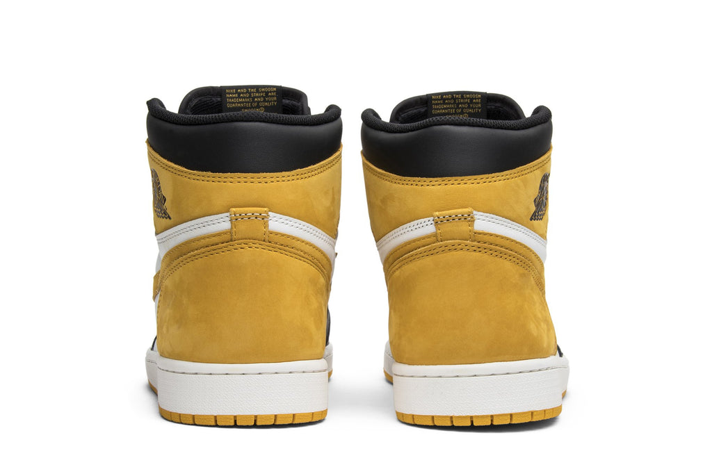 Retro 1 High OG Sneakers — Yellow Ochre — 555088-109