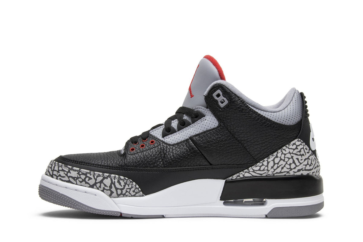 Retro 3 OG Sneakers — Black Cement — 854262-001