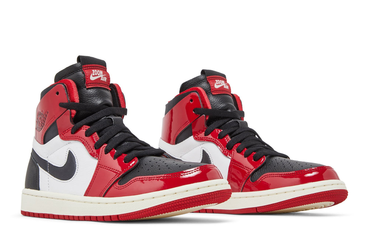 Retro 1 High Zoom Comfort Sneakers — Chicago Bulls — CT0979-610