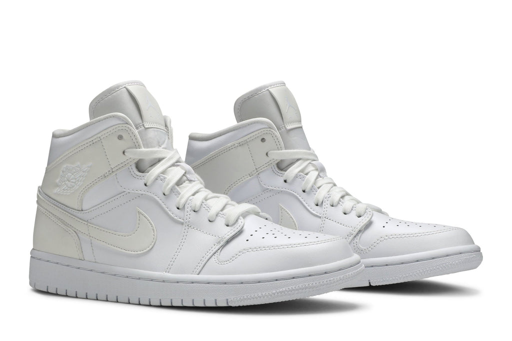 Retro 1 Mid Sneakers — White Ivory — BQ6472-112