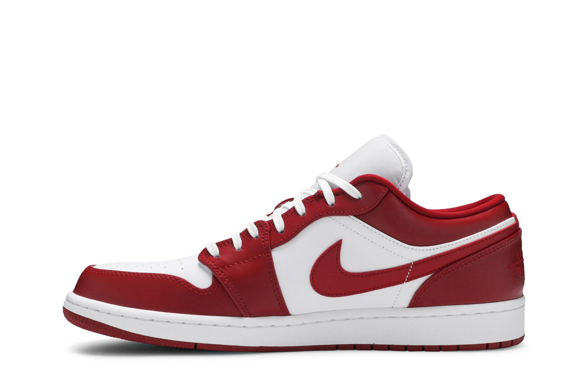 Retro 1 Low Sneakers — Gym Red — 553558-611