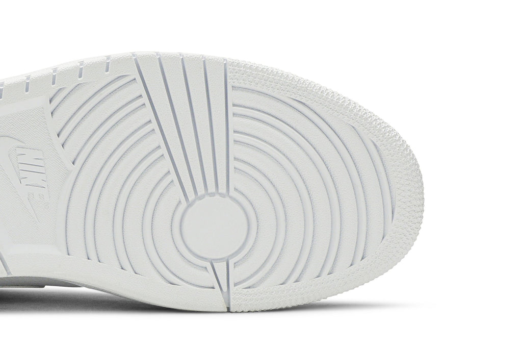 Retro 1 Mid Sneakers — Triple White — 554724-129